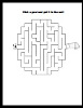 printable maze